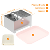 Tofu Press Kit Food Grade Stainless Steel Tofu Maker Pressure Adjustable 16x12x9