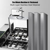 Commercial Automatic Donut Making Machine 5.5L Hopper Donut Maker 4 Row 1800p/h