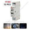 Transfer Switch Din Rail Modular Changeover Switch Interlock Circuit Breaker 1P