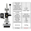 Upgraded Hot Foil Stamping Machine 5x7cm Leather Bronzing Pressure Mark Machine