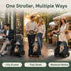 Pet Stroller Dog Cat Carrier Cart Foldable Travel Puppy Trolley Travel Outing