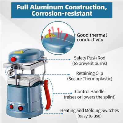 Dental Vacuum Forming Machine Thermoforming Former Lab EquipmentJG-18