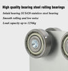 2X 4 Wheel Trolley Assembly Strut Channel Unistrut Stable Welded Roller Trolley