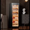 138L Cigar Humidor Cedar Wood 1000 Cigars Temperature Controlled Cigar Cabinet