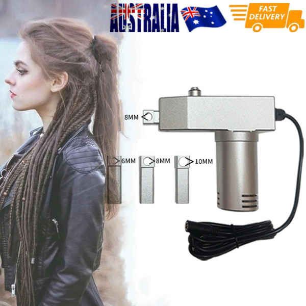 Portable Handheld Dreadlock Machine Crochet Braiding Making Machine 6/8/10 mm