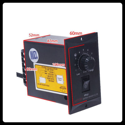 220V AC Gear Motor Variable Speed Controller Electric Motor Speed Controller