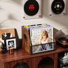 Record Storage Crate Vinyl Storage Record Holder Holders For 60+ Vinyl Records
