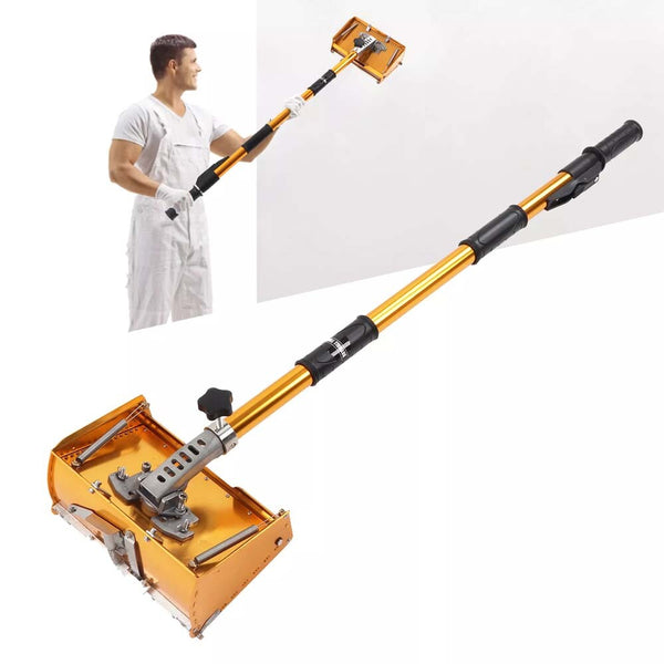 Wallboard Finishing Box Putty Powder Scraper Wall Plastering Flat Box w/Handle