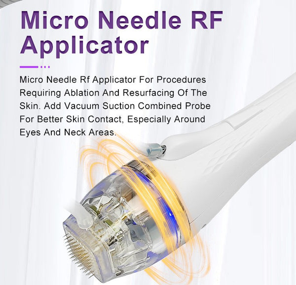 2IN1 Fractional Radiofrequency Gold-RF Beauty Machine Cold Hammer Acne Removal