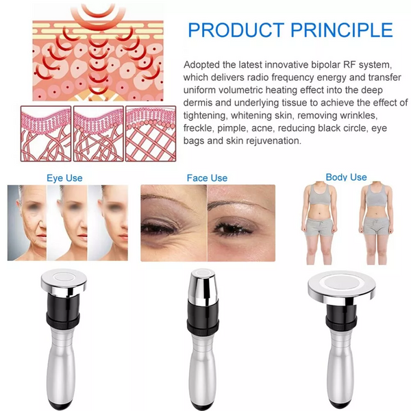 Portable RF Radio Frequency Facial Wrinkle Removal Skin Rejuvenation Machine NEW