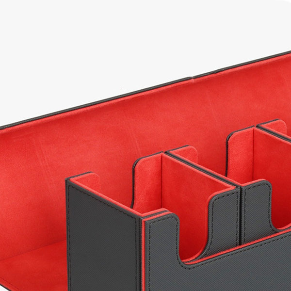 Card Deck Storage Box Durable Separated Case Carrying Trading MTG Card Organizer