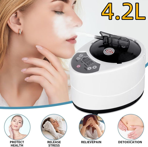 4.2L Sauna Machine Portable Sauna Steamer Pot For Spa Tent Fumigation Machine