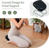 Ergonomic Meditation Prayer Stool Padded Kneeling Seat for Yoga Posture Support