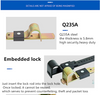 Logistics Container Lock Seal Cargo Door Lock High Security Tamper-Proof Barrier