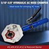 71500 Hydraulic Hose Crimping Tool AC Hose Crimper Kit Air Conditioning Fittings