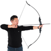 40lbs Archery 53" Takedown Recurve Bow 12 Arrows For Hunting Right/Left-Handed