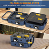 2-Burner Camping Stove Foldable Gas Camp Stove For Outdoor Cooking w/Carry Bag
