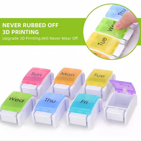 7 Day Weekly Pill Box Medicine Tablet Dispenser Organiser Storage Case Container