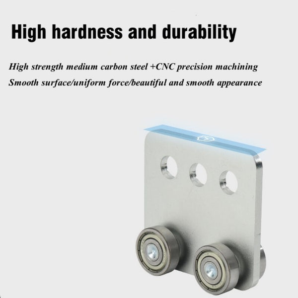 2X 4 Wheel Trolley Assembly Strut Channel Unistrut Stable Welded Roller Trolley