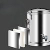 Stainless Steel Insulated Barrel Beverage Dispenser with Spigot Keep Hot Cold