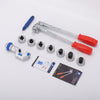 HVAC Hydraulic Copper Tube Expander Kit Plumbing Swaging Tool Set with 7 Heads