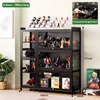 Nisorpa 3-5 Door Display Storage Cabinet for Lego Toy Cupboard Display cases AU
