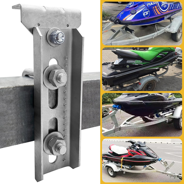 8" Boat Trailer Bunk Brackets Galvanized Swivel Top Boat Trailer Crossmembers AU