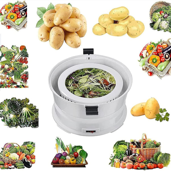 220V Automatic Electric Potato Peeler Potato Peeling Machine Vegetable Peeler