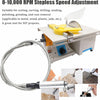 750W Gem Polishing Grinding Machine 5in1 Jewelry Lapidary Saw for Cutting Rocks