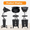Hair Basin Salon Mobile Backwash Shampoo Bowl Sink Hairdressing Washing Portable