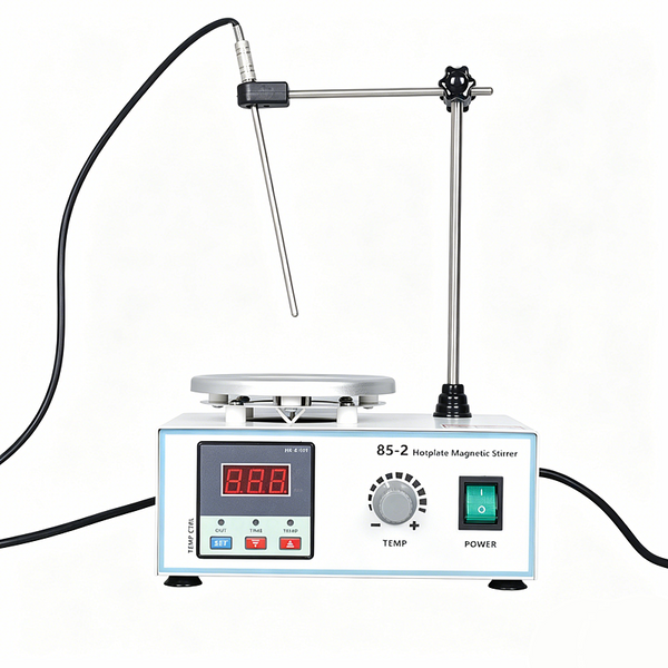2L Magnetic Stirrer Hot Plate with Digital Temperature Display & Speed Adjusting