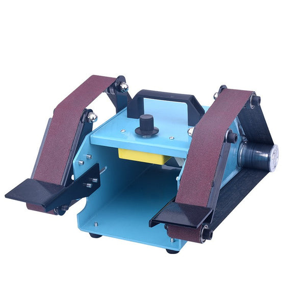 Double Belt Sander Machine Electric Polishing Grinding Tool Bench Grinder Kit