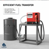 Fuel Pump Diesel Transfer Extractor Oil Electric Bowser Car 16GPM 60L/min Tool