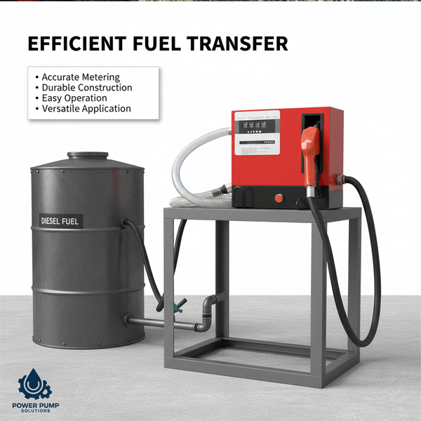 Fuel Pump Diesel Transfer Extractor Oil Electric Bowser Car 16GPM 60L/min Tool