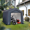 Outdoor Storage Shelter Shed 3x1.8x2M Portable Canopy Carport Garage Waterproof