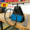 Nisorpa TR-50 Manual Roll Tube Bender W/ 3pcs 1-1/2" Rollers Dies Tube Bending