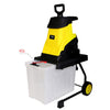 2500W Electric Wood Chipper Crushing Impact Shredder Garden Mulcher On Wheels AU