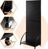 Mobile Pegboard Display Stand with 20 Hooks Jewelry Retail Pegboard Racks AU