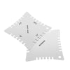 17 Pcs Guitar Luthier Tool Radius Gauge String Action Ruler Guitar Bass Setup