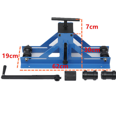 TR-40 Tube Roll Bender 25-40mm Roller Bender for Flat/Square/Rectangular Pipe