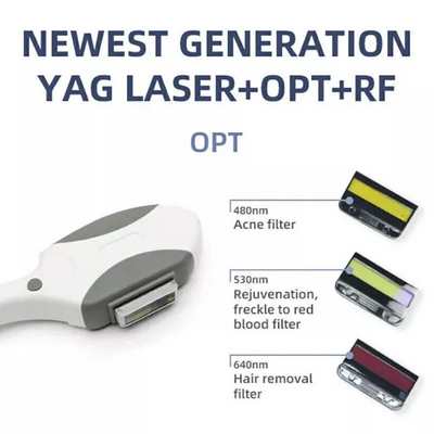 3IN1 OPT IPL RF Tattoo And Hair Removal ND YAG Laser Skin Rejuvenation Machine