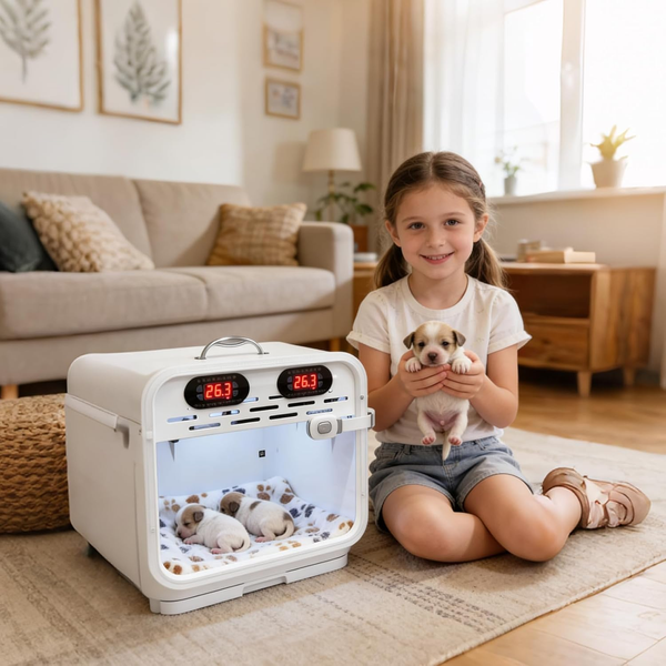Intelligent Puppy Incubator Pet Brooder for Puppies Kittens Birds Small Mammals