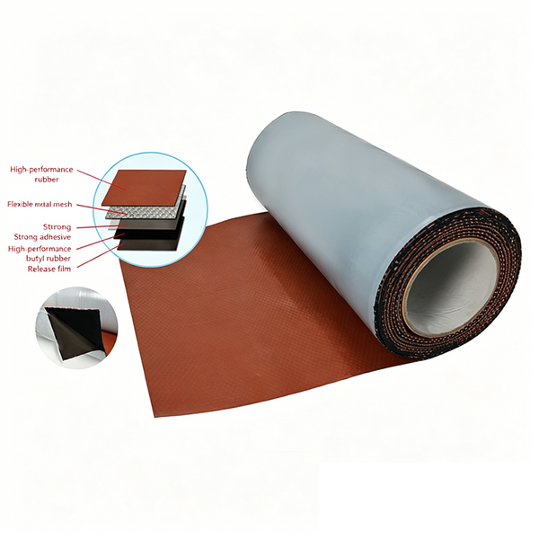 Roofing Flashing 5 Meters UV-Resistant Rubber Reinforced Aluminium Mesh Film AU