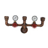 Vintage Water Pipe Lamp 3-Head Steampunk Wall Fixture Home Decro Xmas Gifts AU