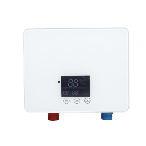 Electric Instant Hot Water System 3500W Tankless Shower Heater with LCD Display