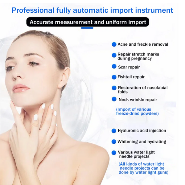 Portable Wrinkle Removal Meso Injector Skin Firming Anti-Age Mesotherapy Gun