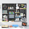 4X Heavy Duty Metal Pegboard Panels Multi-Use Wall Organizer Jewelry Display AU