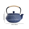 900ml Cast Iron Kettle Teapot Tea Pot Infuser Strainer Black Japanese Style
