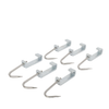 Meat Hooks 6 PCS Butcher Hooks Stainless Steel Kill Hanging Carcasses Meat Hook