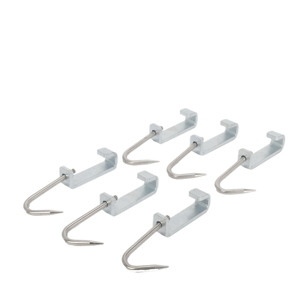 Meat Hooks 6 PCS Butcher Hooks Stainless Steel Kill Hanging Carcasses Meat Hook